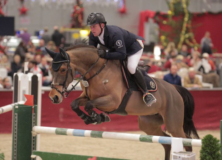 Thomas Kleis (GER) und Fortune belegten Rang drei. © Fotoagentur Dill