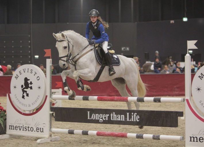 Lance und Nele Susan Permoser belegten Rang drei im AFP Mini Children Grand Prix. © Fotoagentur Dill