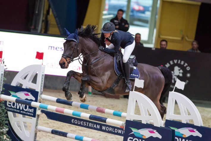 Sabrina Dimita (SUI) entschied mit Coolidge das Finale der SPS Medium Amateur Tour für sich. © Michael Graf
