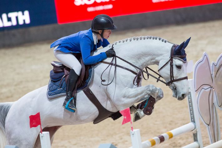 Ann Kathrin Hergeth (AUT/) belegte mit Transpofix Contact Me Girl Rang zwei im SPS Big Amateur Tour Finale. © Michael Graf