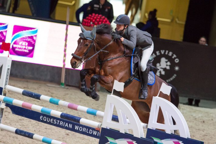 R34 Teamreiterin Marie Christine Sebesta (AUT/W) und JP's Winzerin waren im SPS Big Amateur Tour Final unschlagbar. © Michael Graf
