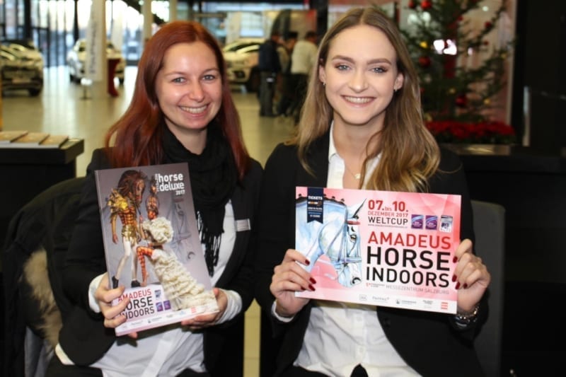 Die Amadeus Horse Indoors wird am Sonntag live im ORF zu sehen sein. © SalzburgCityguide