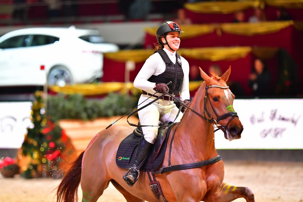 Im Amadeus Cup 2017 war die sympathische Niederösterreicherin Charlotte Dobretsberger mit ihrem Erfolgspferd Vally K eine Klasse für sich. © Daniel Kaiser