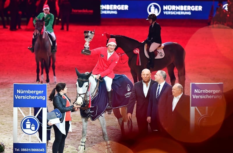 4-Sterne-Sieg Nummer zwei für Tobias Meyer bei der Amadeus Horse Indoors 2018. © Daniel Kaiser