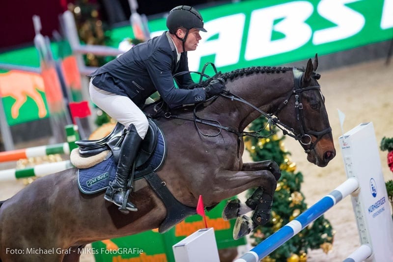 Lars Nieberg (GER) ist gern gesehener Stammgast in Salzburg bei der Amadeus Horse Indoors. © im|press|ions – Daniel Kaiser