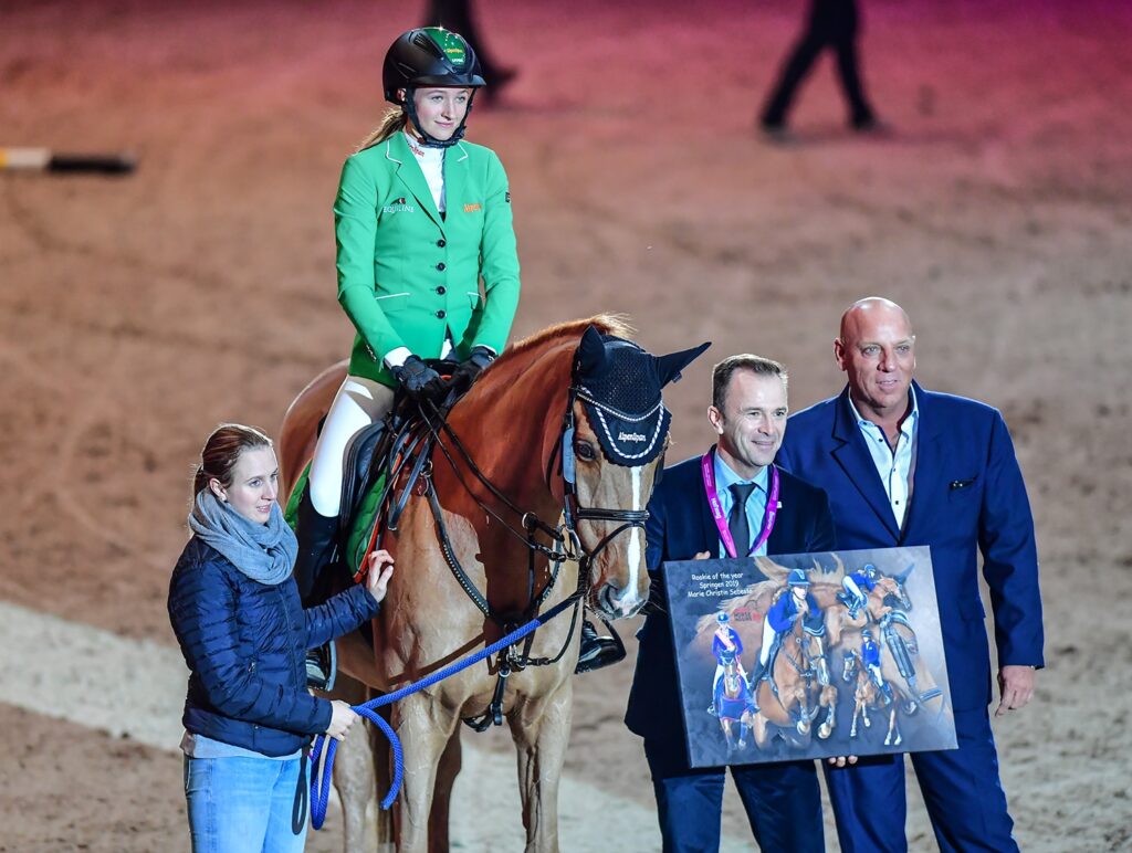 Rookie of the year 2019 Springen: Marie-Christine Sebesta vom Wiener Reitteam. © Daniel Kaiser