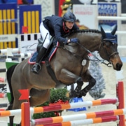 2012 war Simone Blum in Salzburg im EY Cup am Start. © Amadeus Horse Indoors/Nini Schäbel