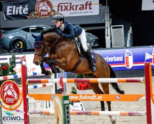 Bestes rot-weiß-rotes Duo im SPS Large Tour Finale: Felix Katzlberger (S) und Harvy B. © EQWO.net